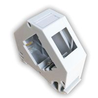 ROLINE Keystone Holder, empty, DIN-RAIL, 45°