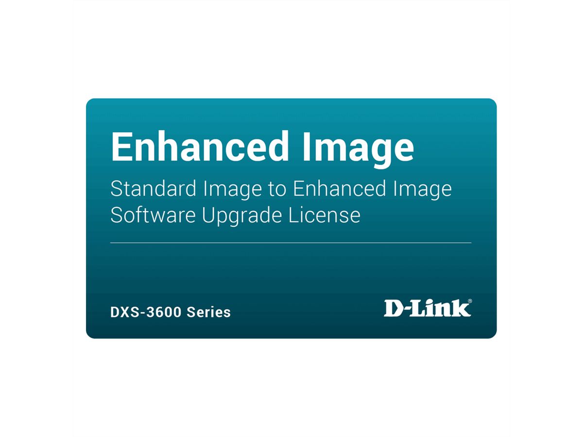 D-Link DXS-3610-54T-SE-LIC , Licentie Upgrade Standaard naar Uitgebreid