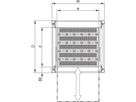SCHROFF Eurorack Shelf, Telescopic, for Universal Frame, 800W 600D