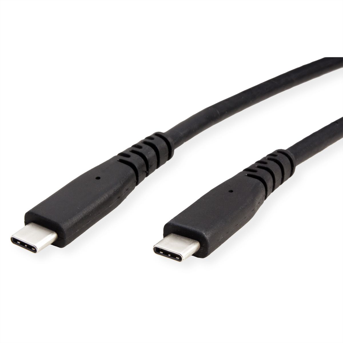 ROLINE Cable USB4 Gen2x2, C-C, M/M, 4K UHD-1, 20Gbit/s, 240W, black, 3 m