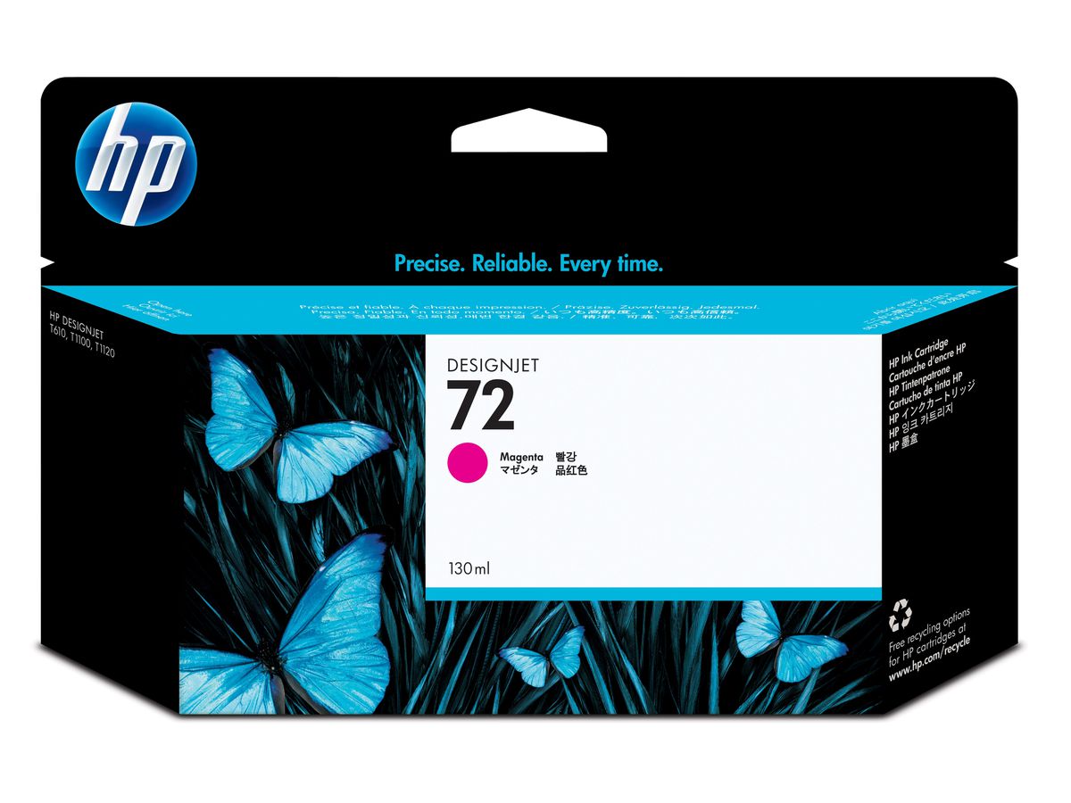 HP 72 130-ml Magenta Ink Cartridge