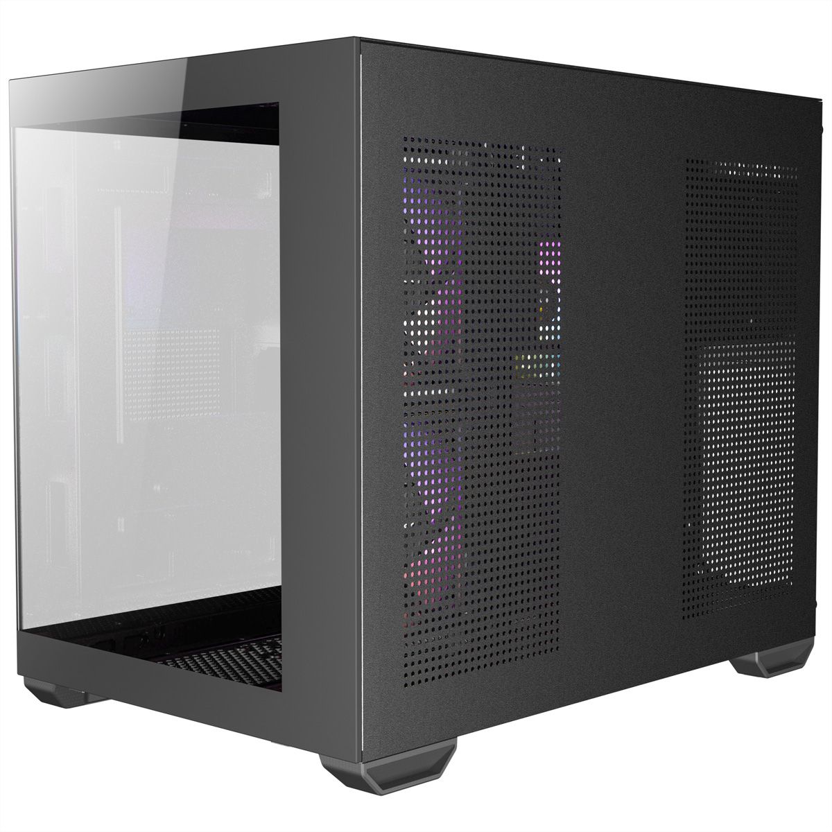 ANTEC CX600M ARGB B Micro-ATX Tower Gaming PC Case, black