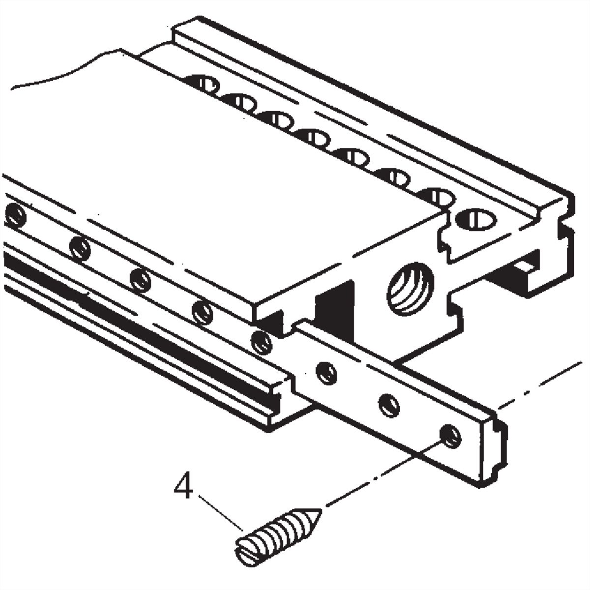 SCHROFF Stelschroef, staal vernikkeld, M3.0 x 8