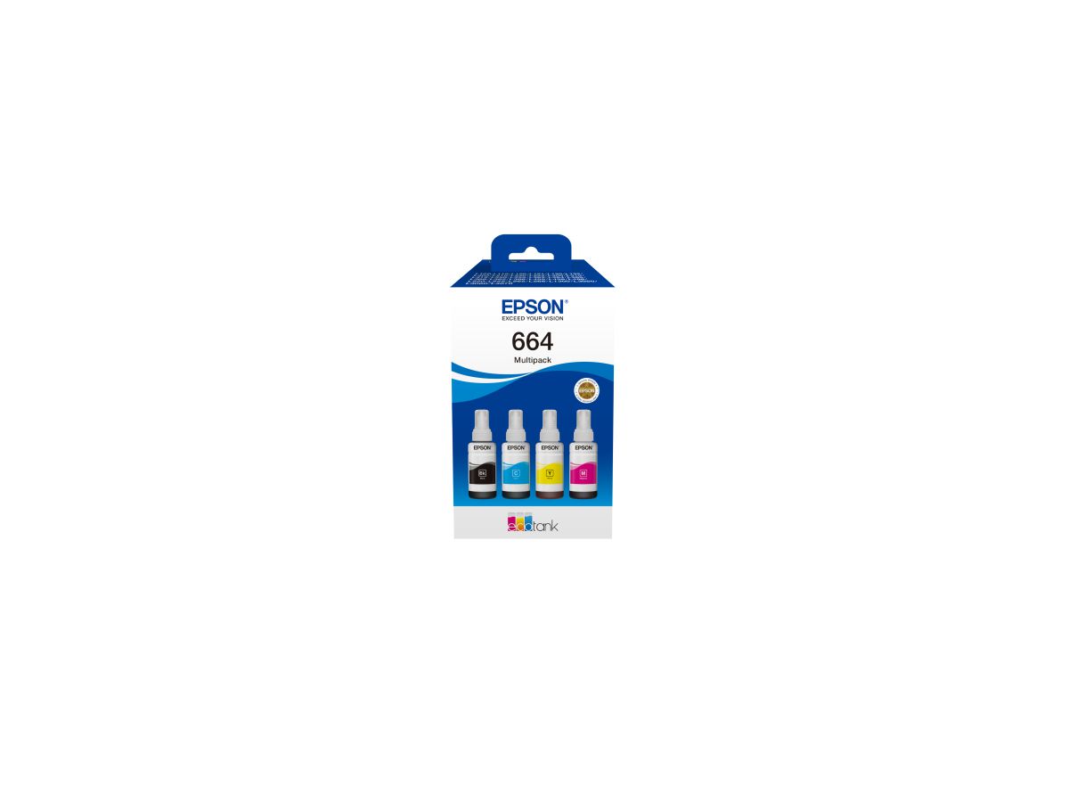 Epson C13T66464A inktcartridge 4 stuk(s) Compatibel Zwart, Cyaan, Magenta, Geel