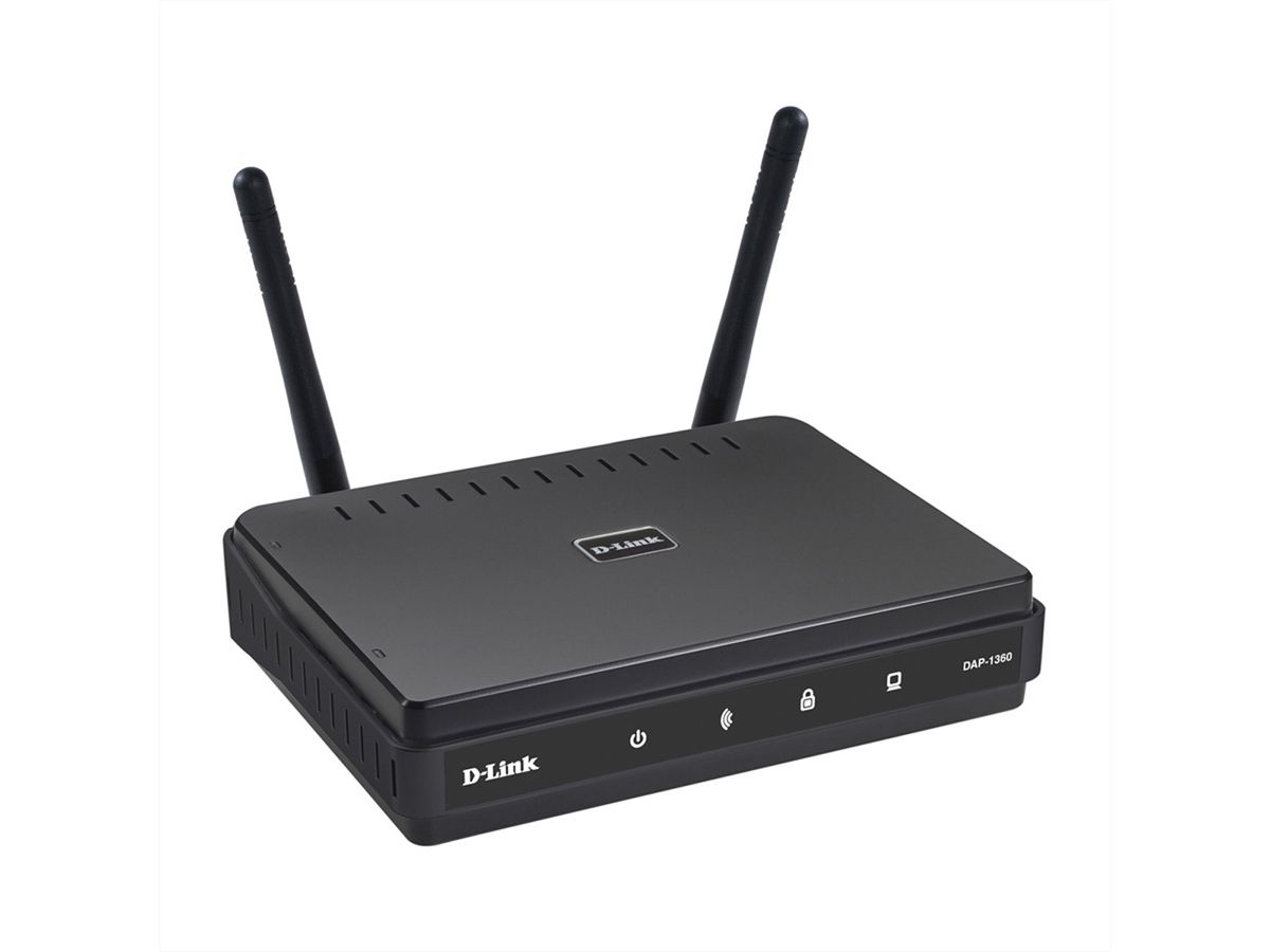 D-Link DAP-1360 Wireless N Open Source Repeater - Drahtlose Basisstation