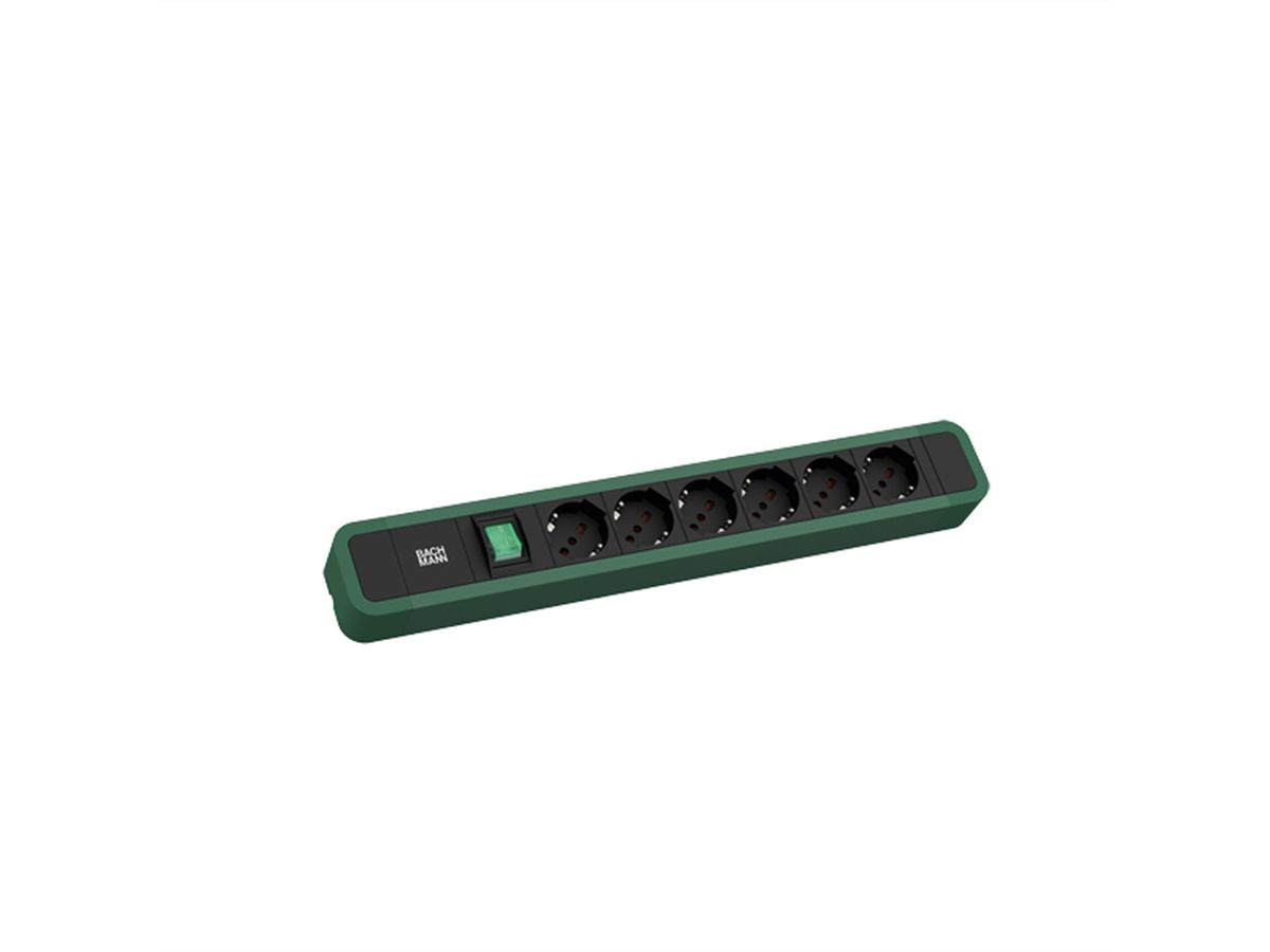 BACHMANN PRIMO 2 6xP40 1xswitch 2.0m ITA RAL6028