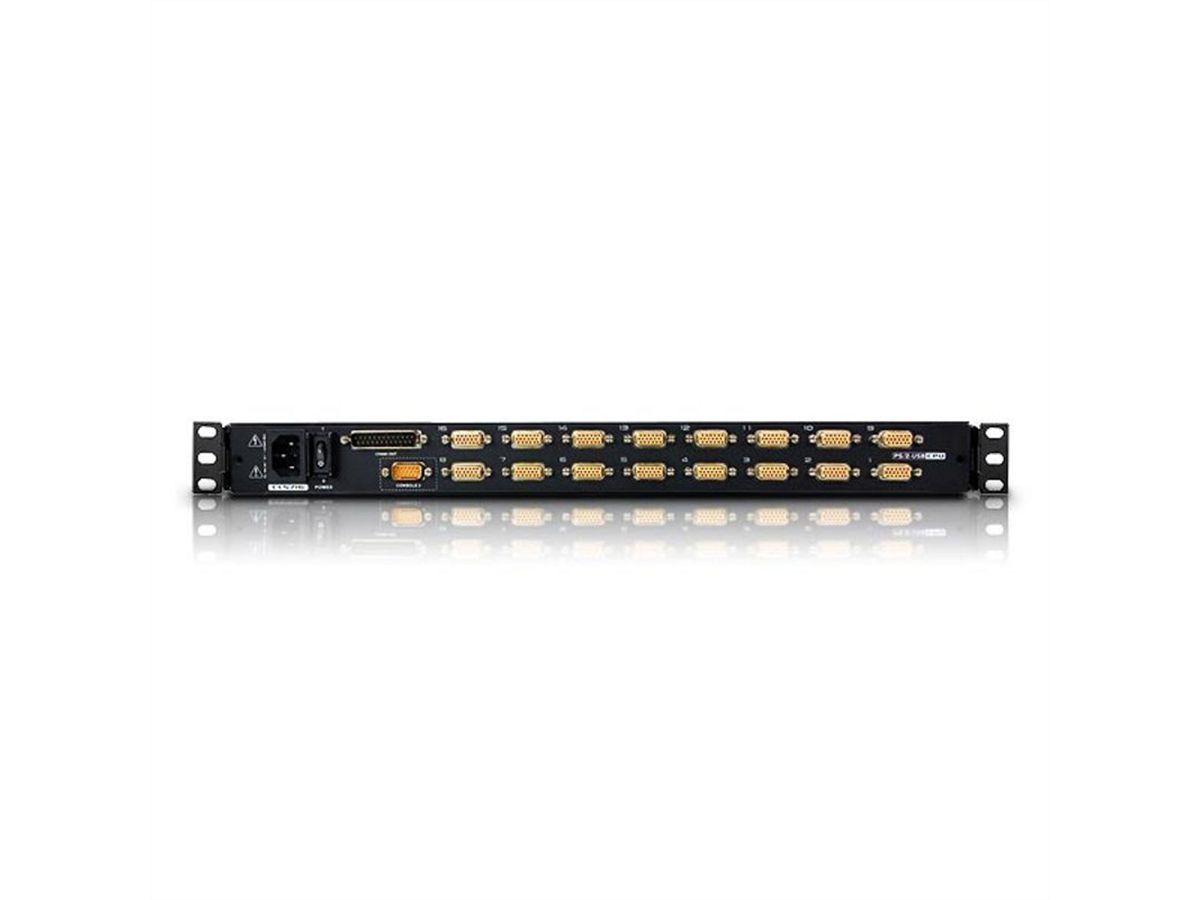 ATEN CL5716N LCD KVM Sw,USB-PS/2,VGA, CH-Layout