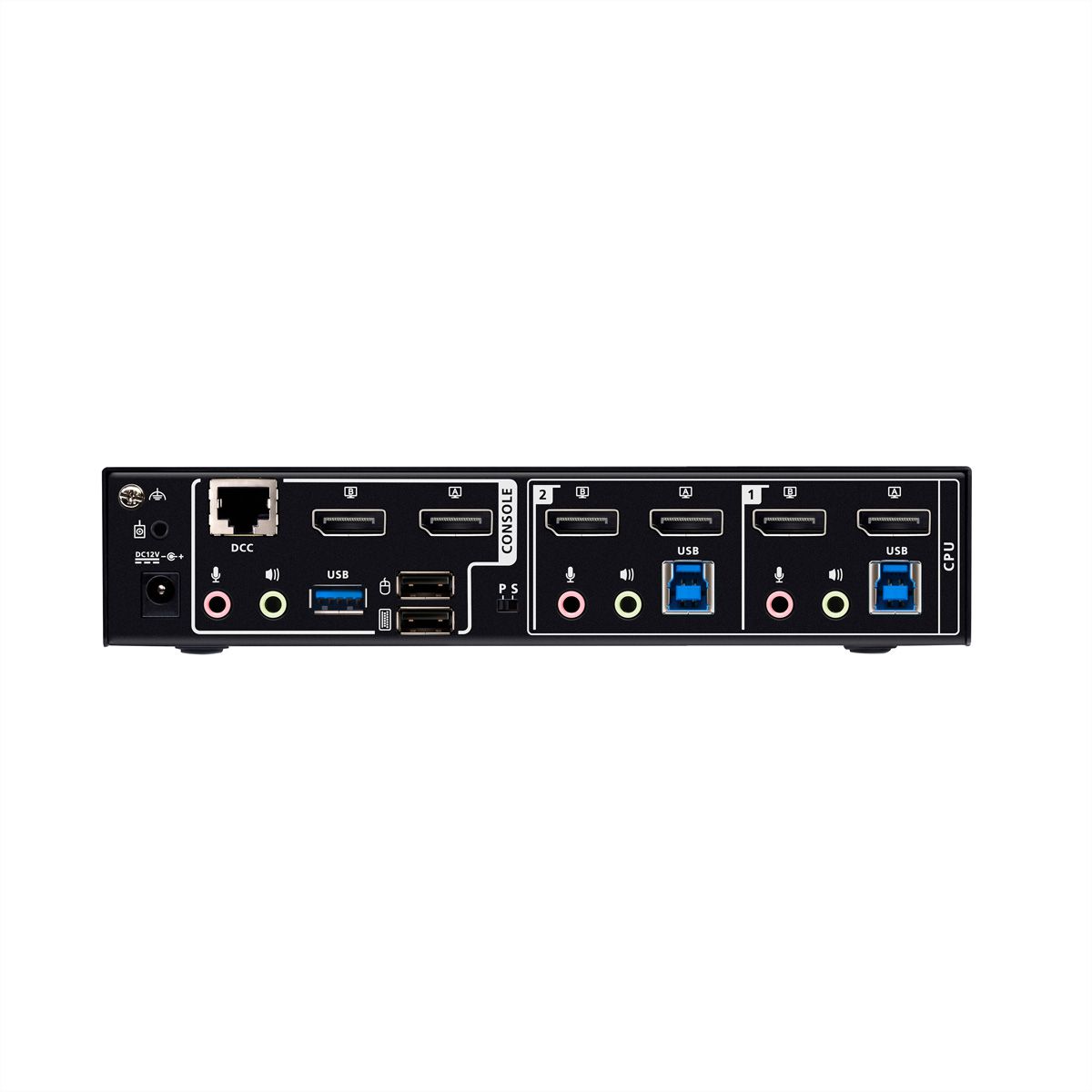 ATEN CS1942DPA 2-poorts USB 3.0 8K DP KVM, DUAL View