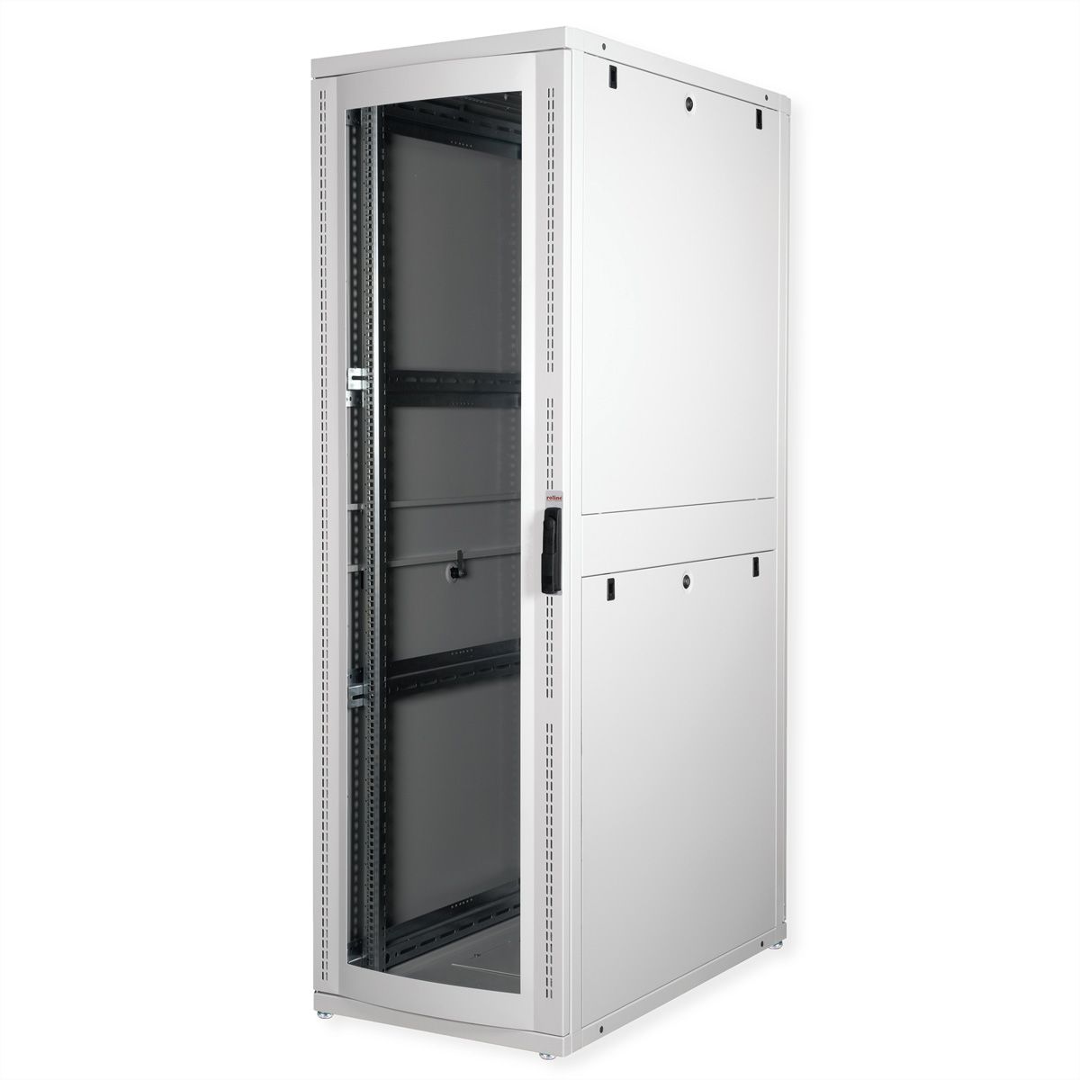 ROLINE 19-inch server rack Pro 42 U, 600x1000 WxD grey Plexiglas