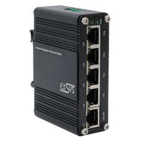 EXSYS EX-62020 5-poorts industriële Ethernet Switch