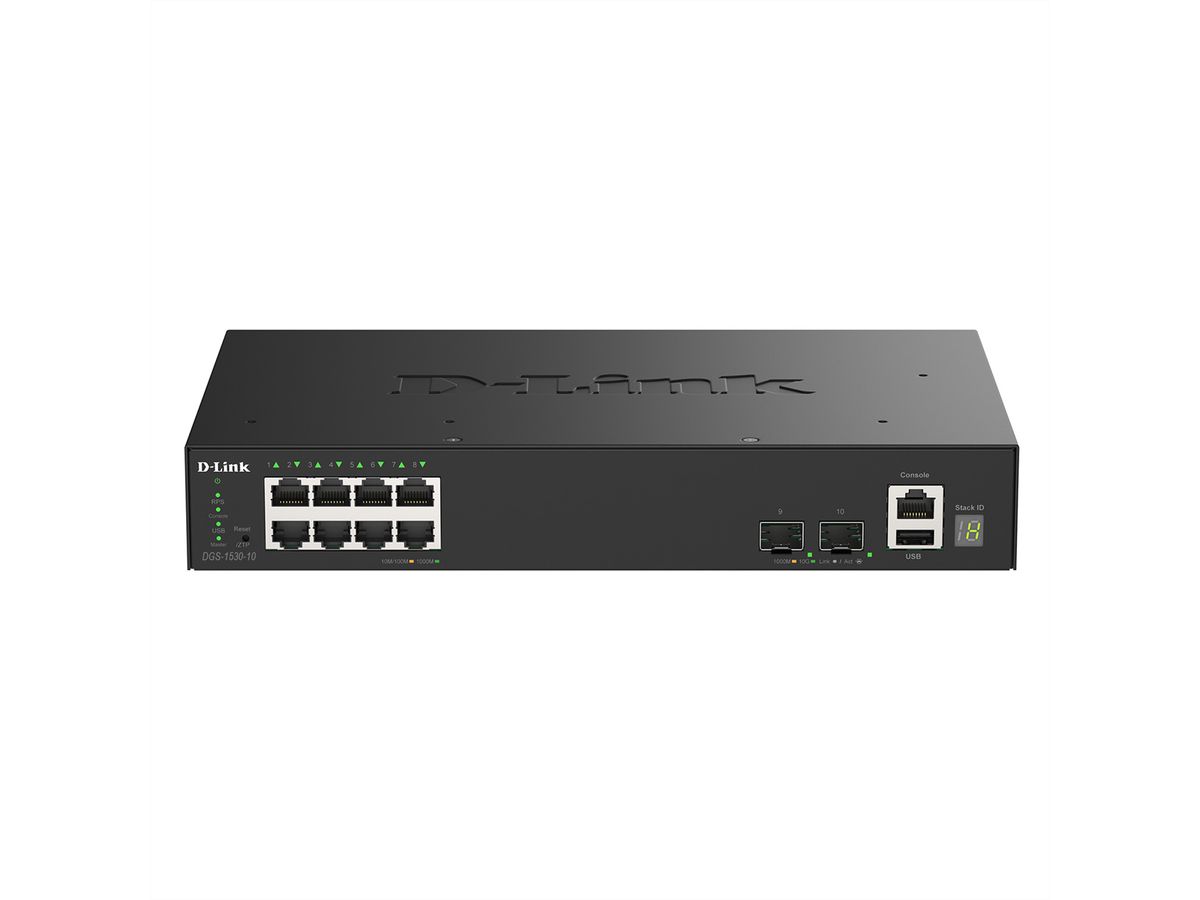 D-Link DGS-1530-10/E 10-Port Switch