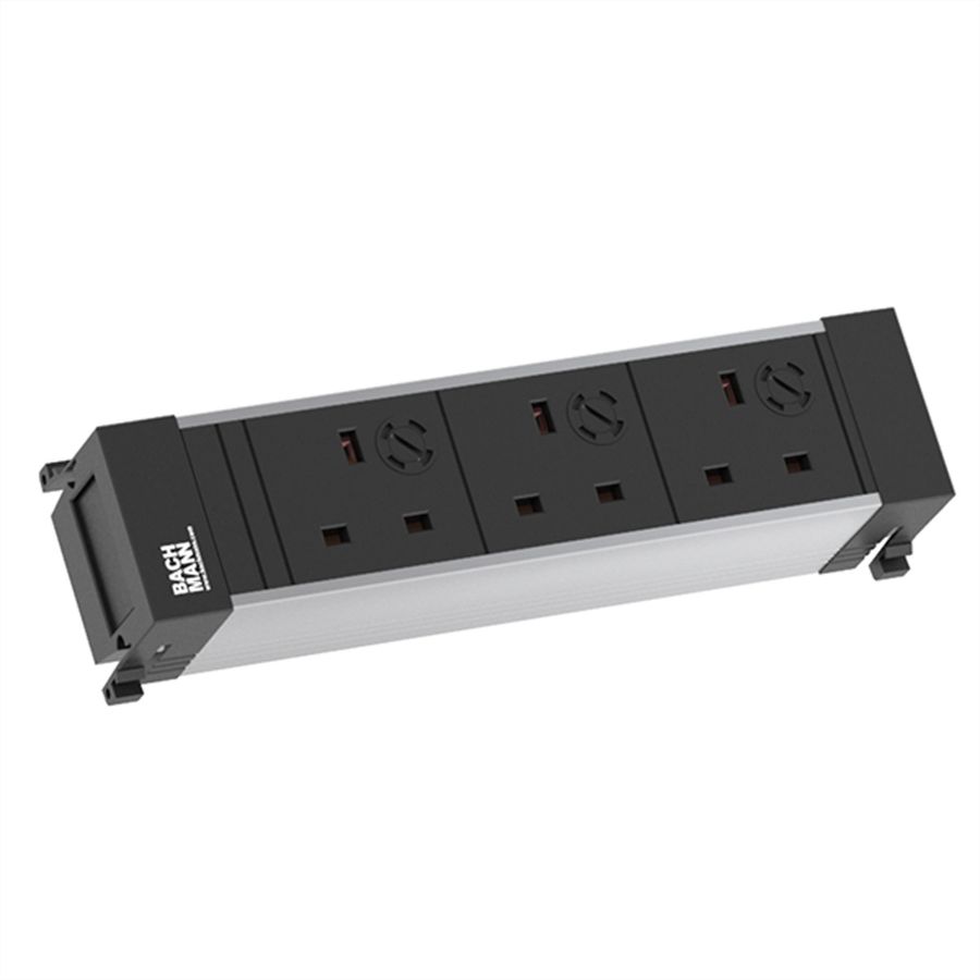 BACHMANN POWER FRAME 3xUK 90° 3.15A, Current 0.2m GST18 United Kingdom