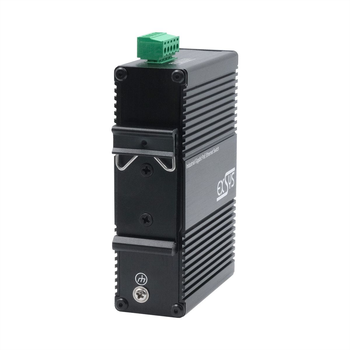 EXSYS EX-62030MPoE-SFP-5+1-poorts industriële Gigabit SFP PoE+ mini-switch