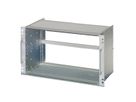 SCHROFF EuropacPRO 19" moduledrager voor rail, afgeschermd, EN 50155, 3 HE, 84 PK, 235 mm
