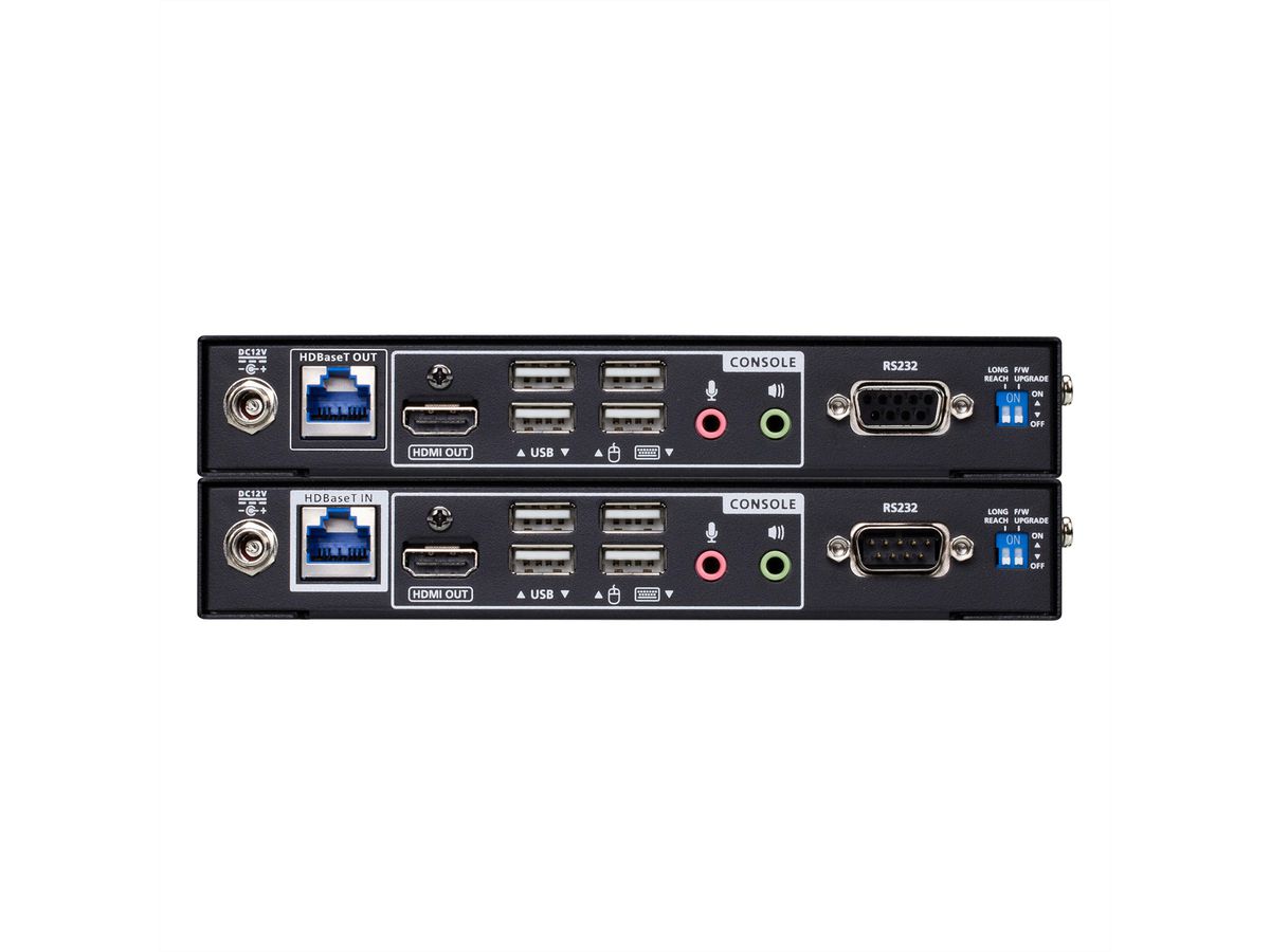 ATEN CE840 USB True 4K HDMI HDBaseT 3.0 KVM Extender, HDBaseT 3.0