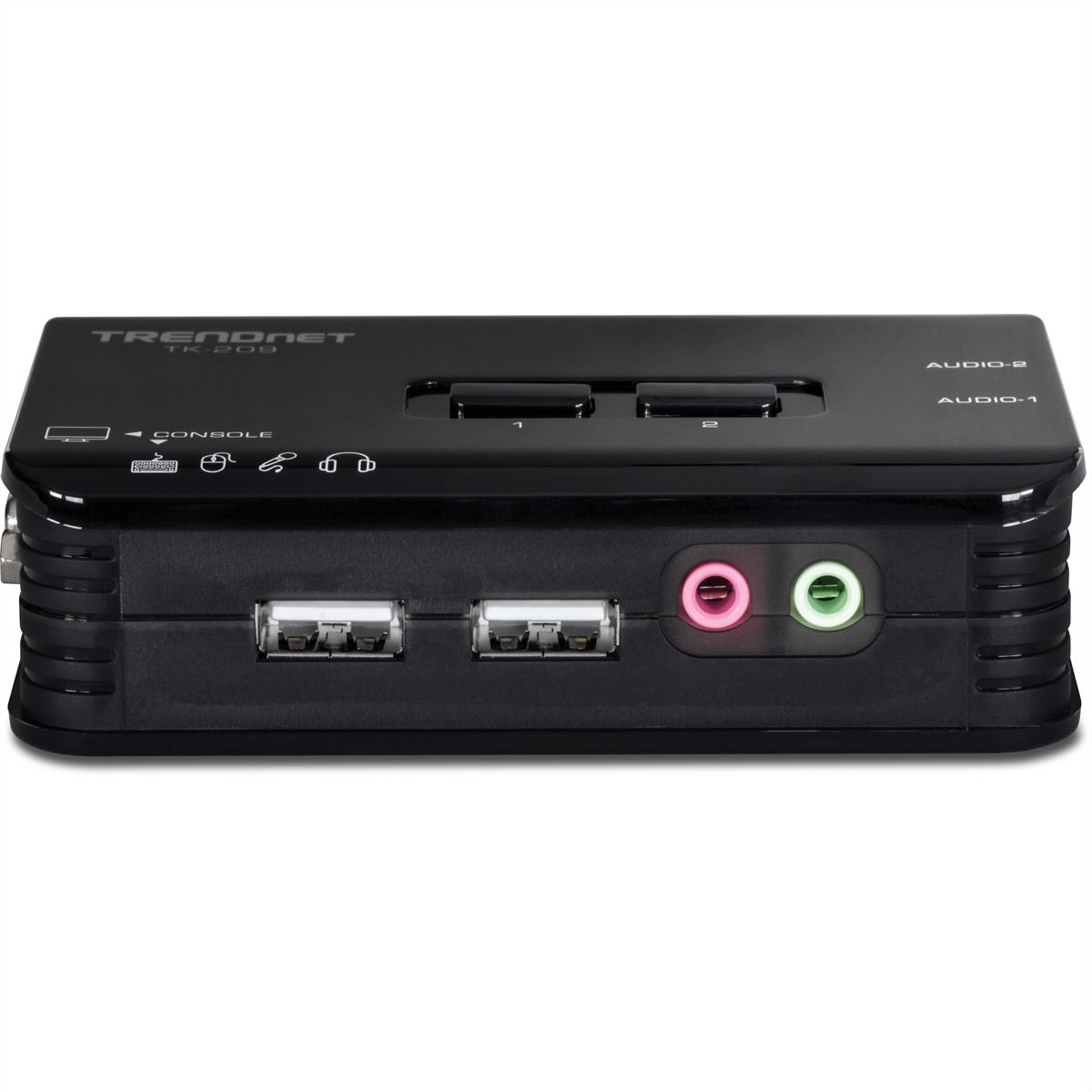 TRENDnet TK-209K KVM-switch 2-poorts USB-kit met audio