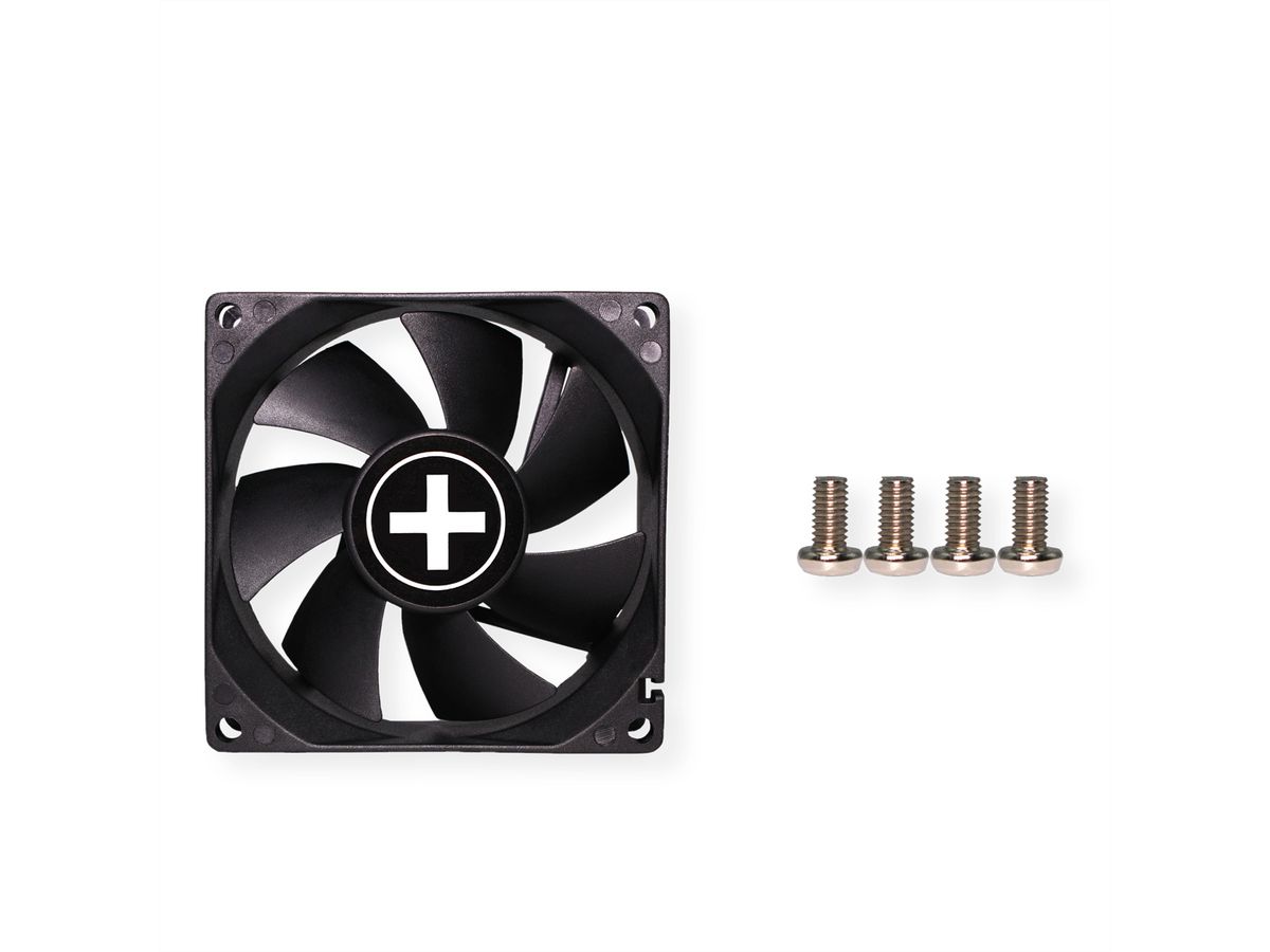 Xilence XPF80.W 80mm Ventilator voor pc-behuizing, 3PIN, White Box