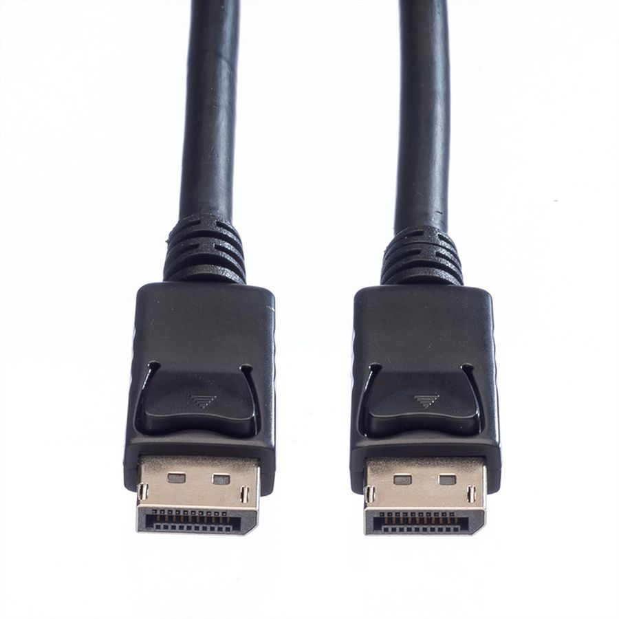 VALUE DisplayPort Cable, DP-DP, LSOH, M/M, zwart, 1 m