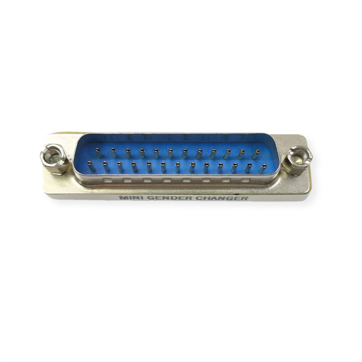 VALUE Mini Gender Changer, 25-pin M - M