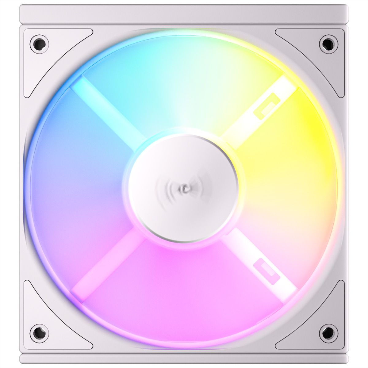 ANTEC C120R ARGB White PC Case Fan, 3-Pack, white
