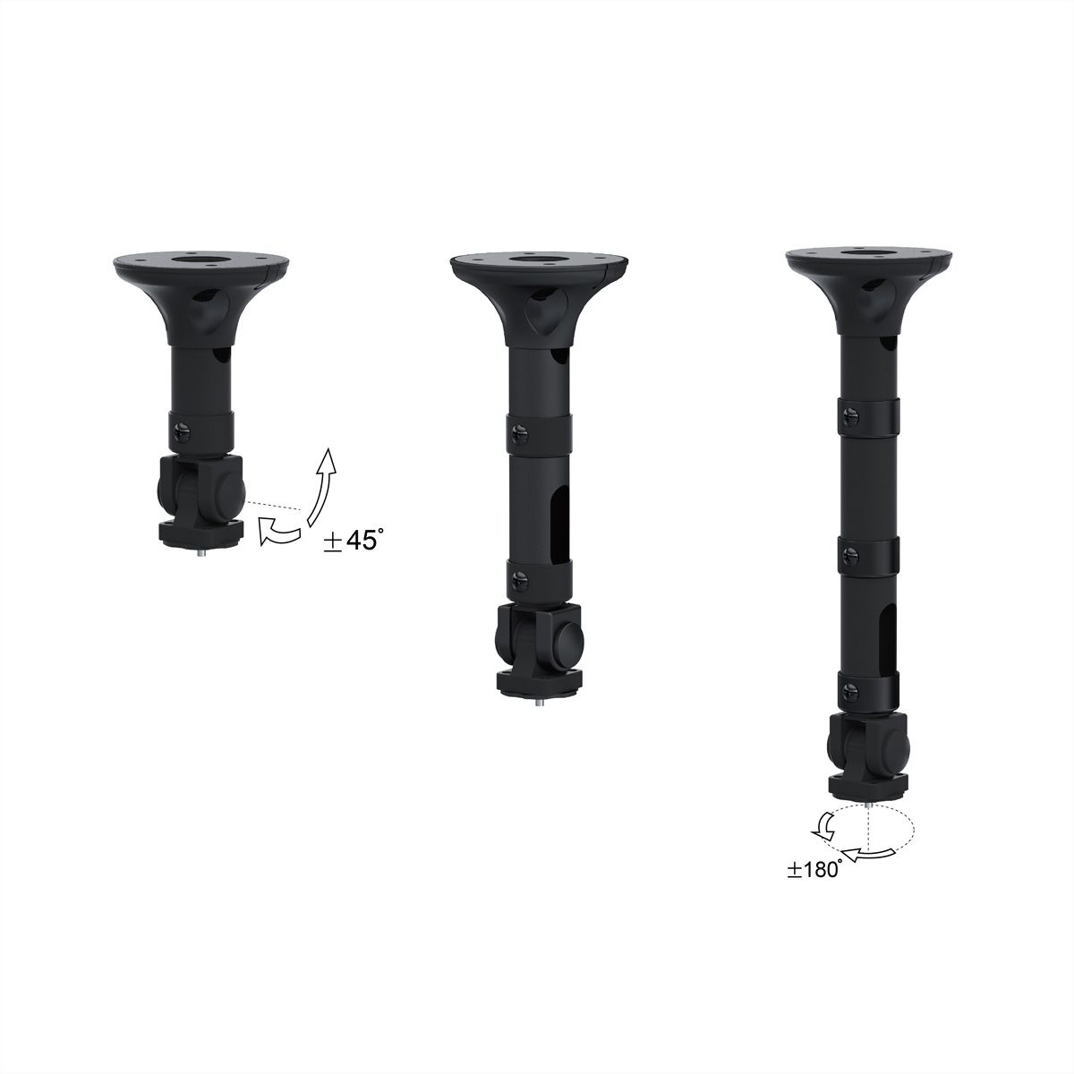 ROLINE plafondhouder voor Projector, verstelbaar, tot 3 kg