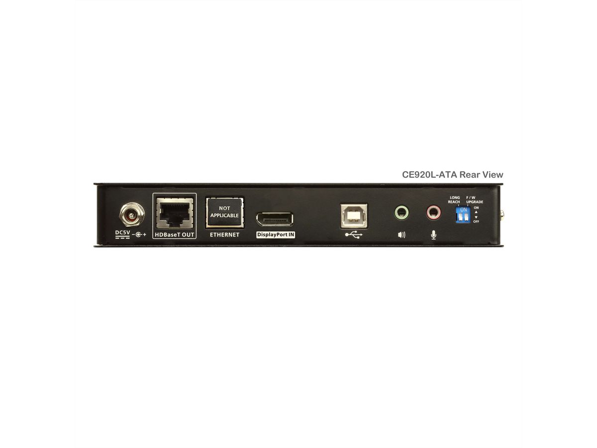 ATEN CE920 USB DP HDBaseT 2.0 KVM extender zonder Ethernet-poort