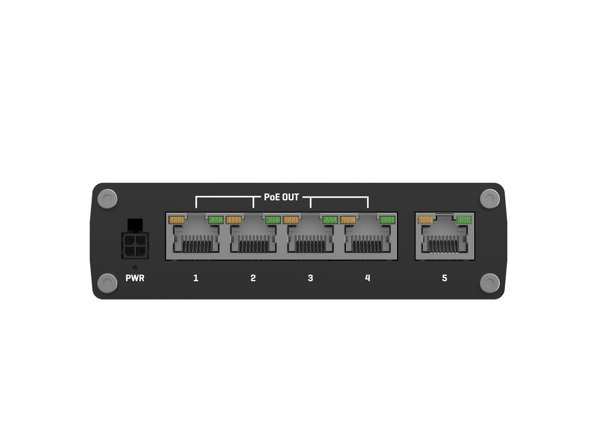 TELTONIKA TSW100 Industriële switch Unmanaged PoE+ Gigabit