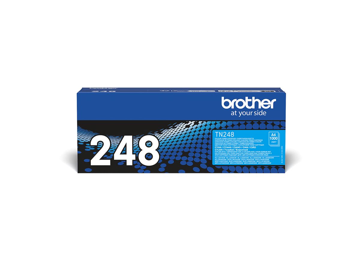 Brother TN-248C tonercartridge 1 stuk(s) Origineel Cyaan