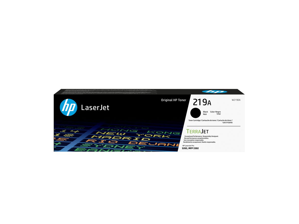 HP 219A Black Original LaserJet Toner Cartridge
