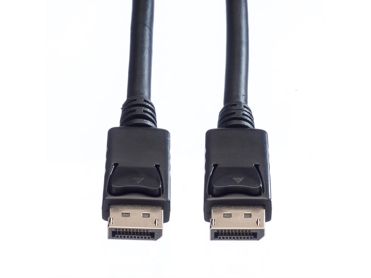 VALUE DisplayPort Cable, DP-DP, LSOH, M/M, zwart, 2 m