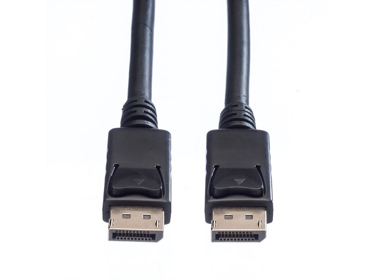 VALUE DisplayPort Cable, DP-DP, LSOH, M/M, zwart, 3 m