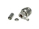 TELEGÄRTNER TNC Angle Plug Crimp, G5 (RG-223/U), RG-142B/U solder/crimp