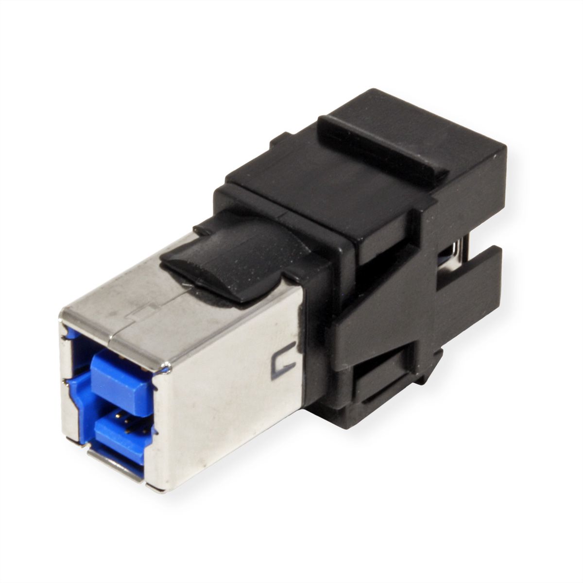 BACHMANN Keystone USB 3.0 Koppeling A/B Female-Female zwart