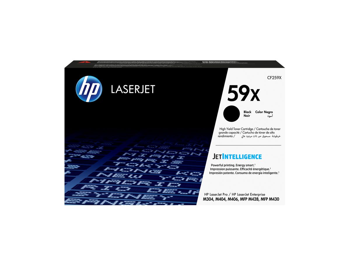 HP 59X originele high-capacity zwarte LaserJet tonercartridge