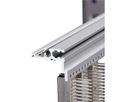 SCHROFF horizontale rail achteraan, type H-MZ, zwaar, met Z-rail, 42 PK