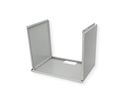 ROLINE 19-inch wall-mounted housing Basic 9 U, 540x400 WxD kit grey