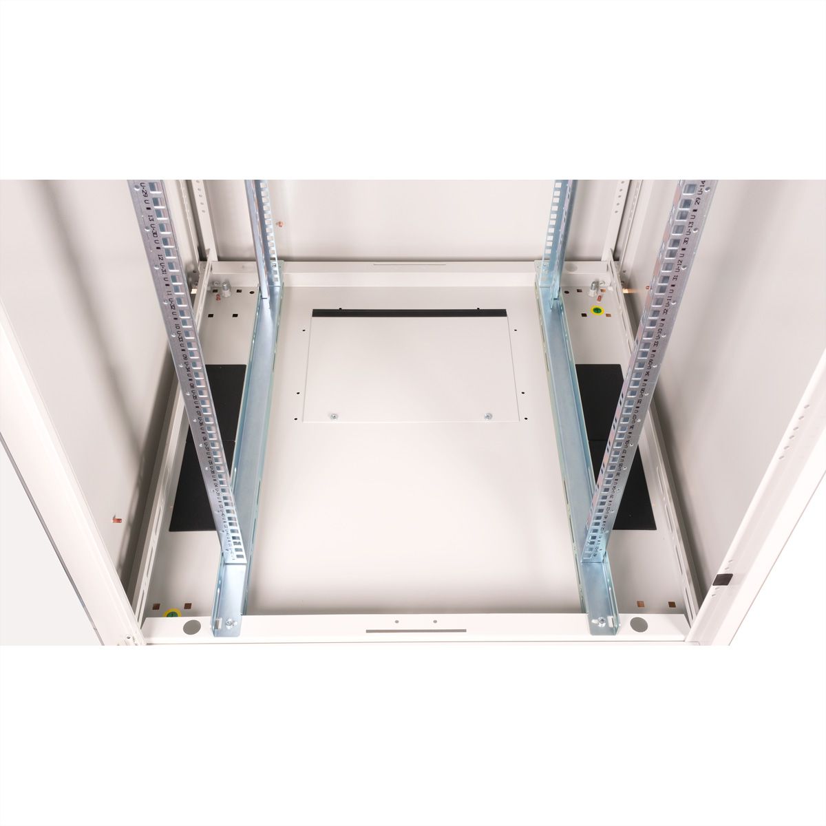 ROLINE 19-inch Network Cabinet Basic 42 U, 800x800 WxD glass door grey