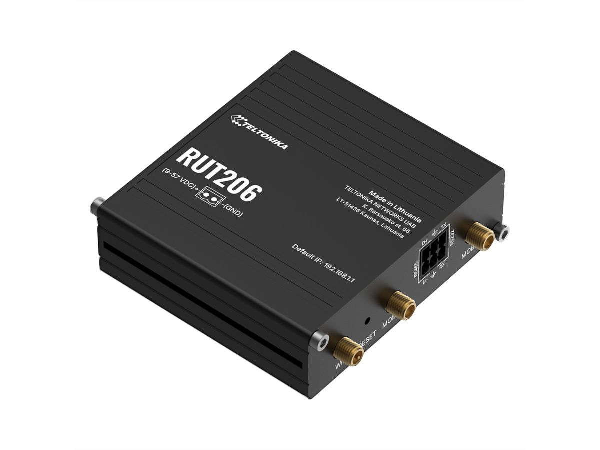 TELTONIKA RUT206 Industrial 4G Router