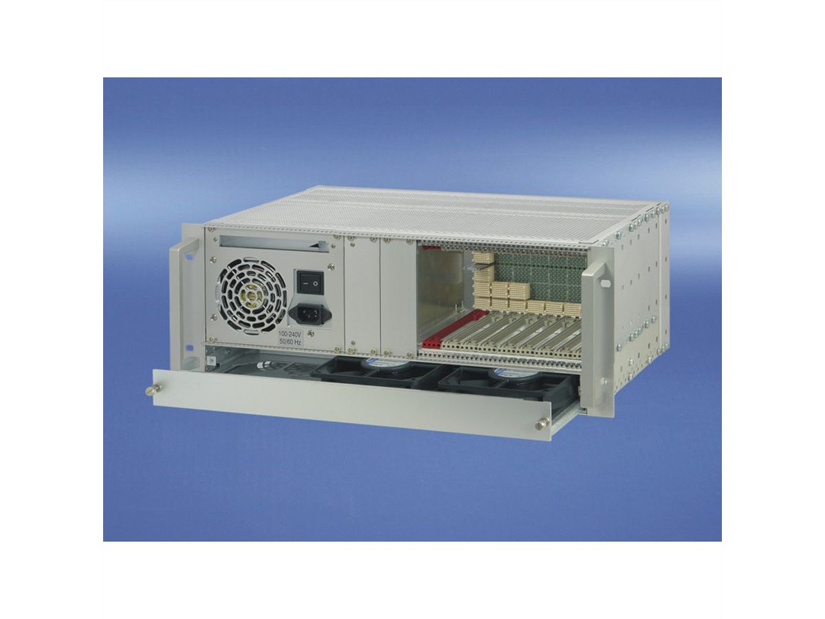 SCHROFF CPCI Serial System With ATX PSU, 4 U, 9 Slot, Without Rear I/O