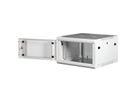 ROLINE 19" Wall Cabinet Basic Plus 6U, 600x600 BxT grey