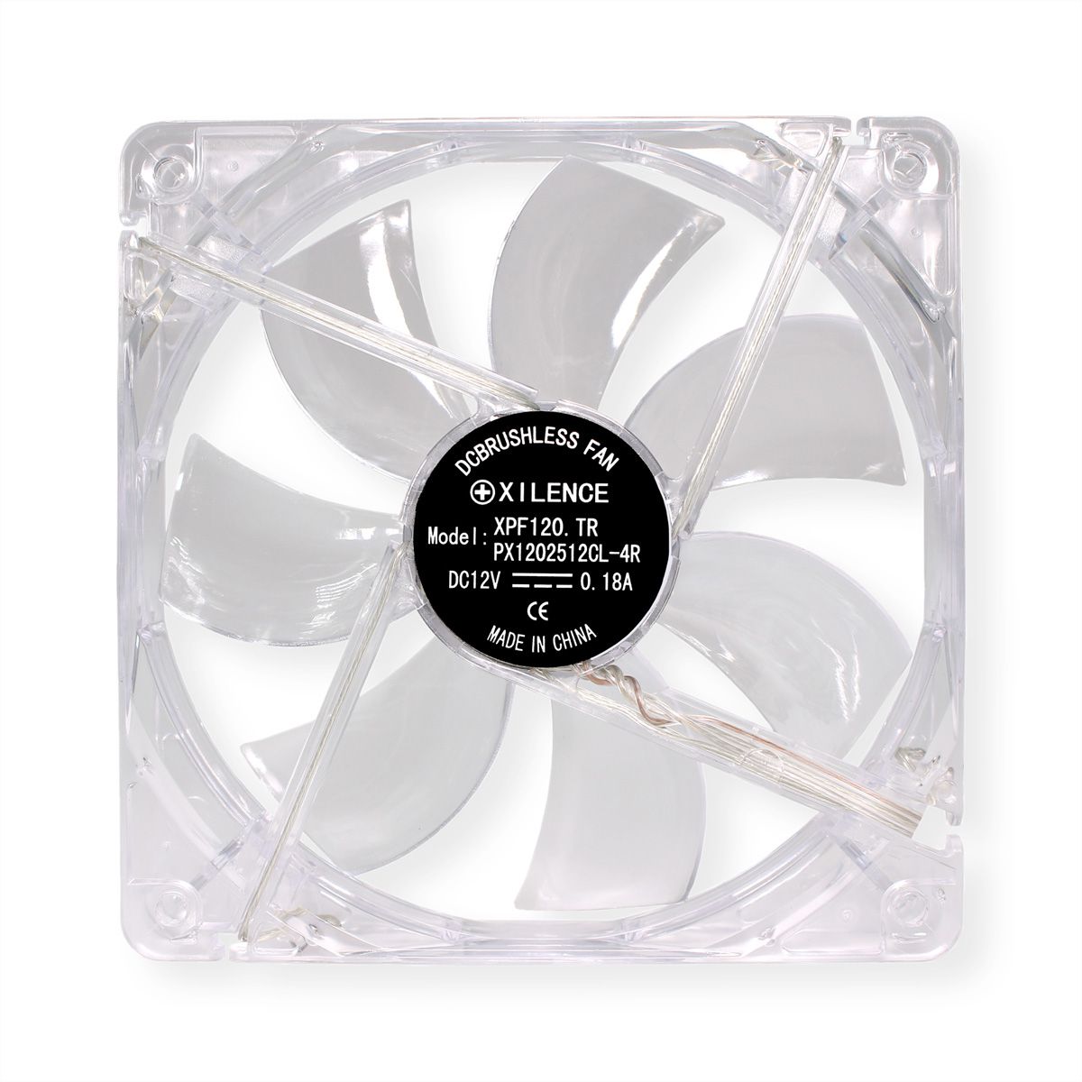 Xilence XPF120.TR 120mm Case Fan, red LED