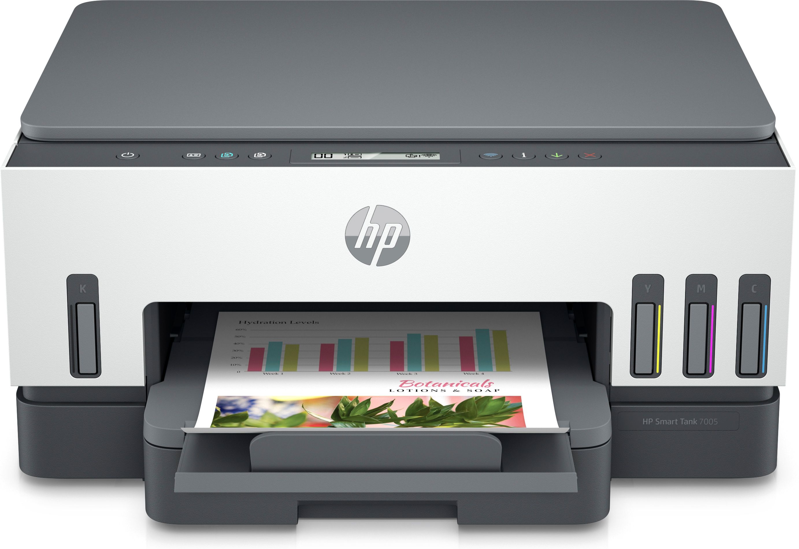 HP Smart Tank 7005 Draadloos All-in-One Kleur Printer, Dubbelzijdig printen, Kopieerapparaat, Scanner
