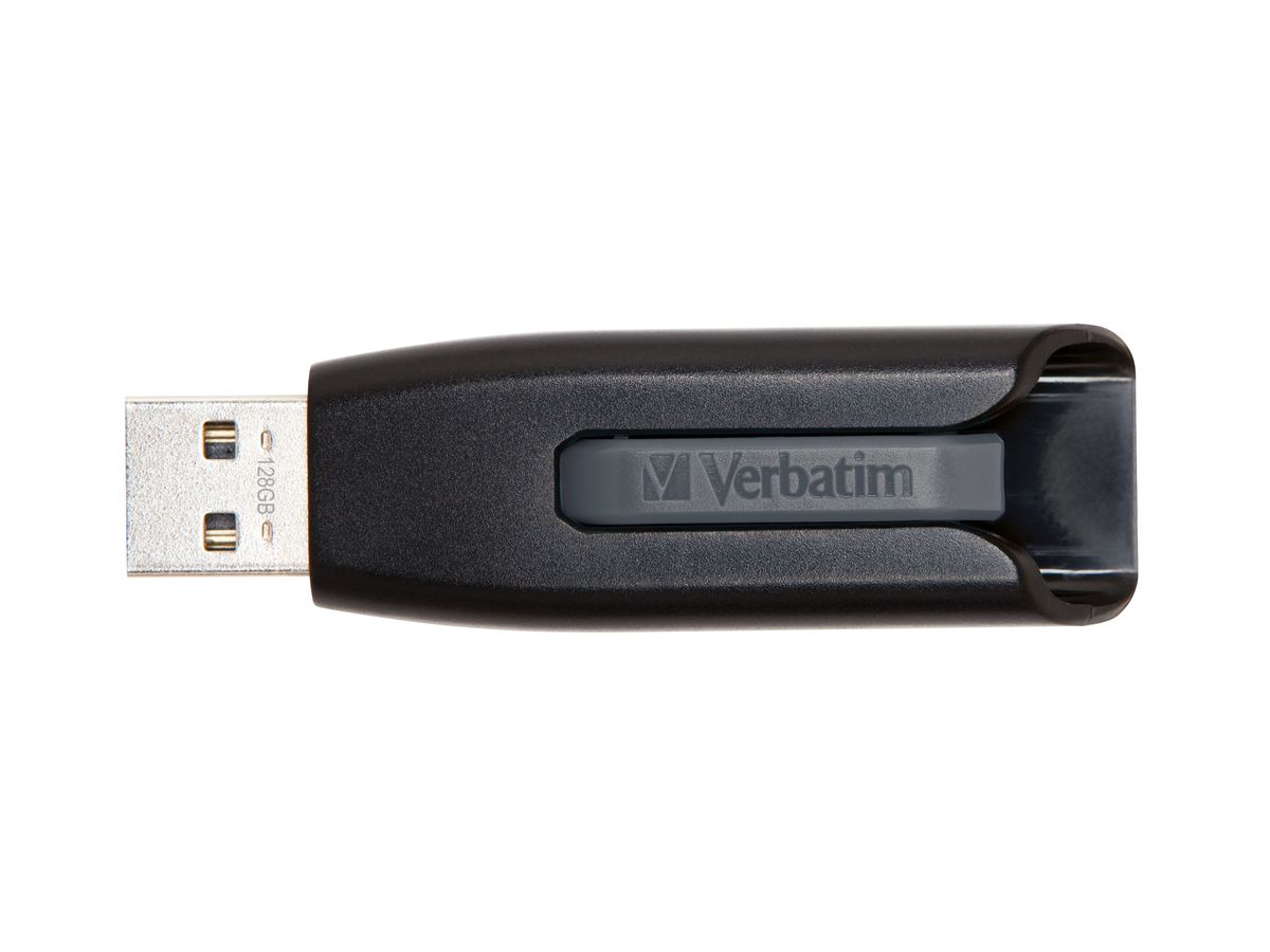 Verbatim V3 USB flash drive 128 GB USB Type-A 3.2 Gen 1 (3.1 Gen 1) Black