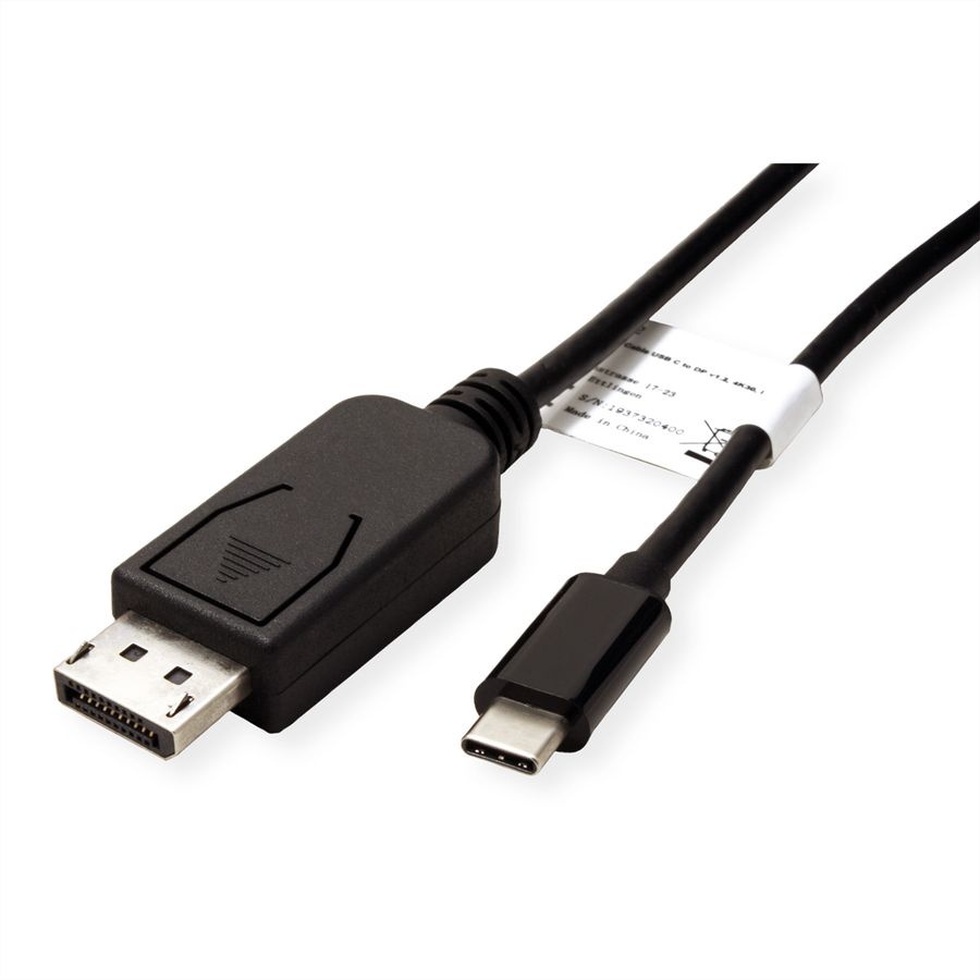 STANDARD Type C - DisplayPort Cable, M/M, 2 m