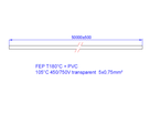 BACHMANN transparent metres 5x0.75 50m, AEH/AEH FEP/jacket PVC