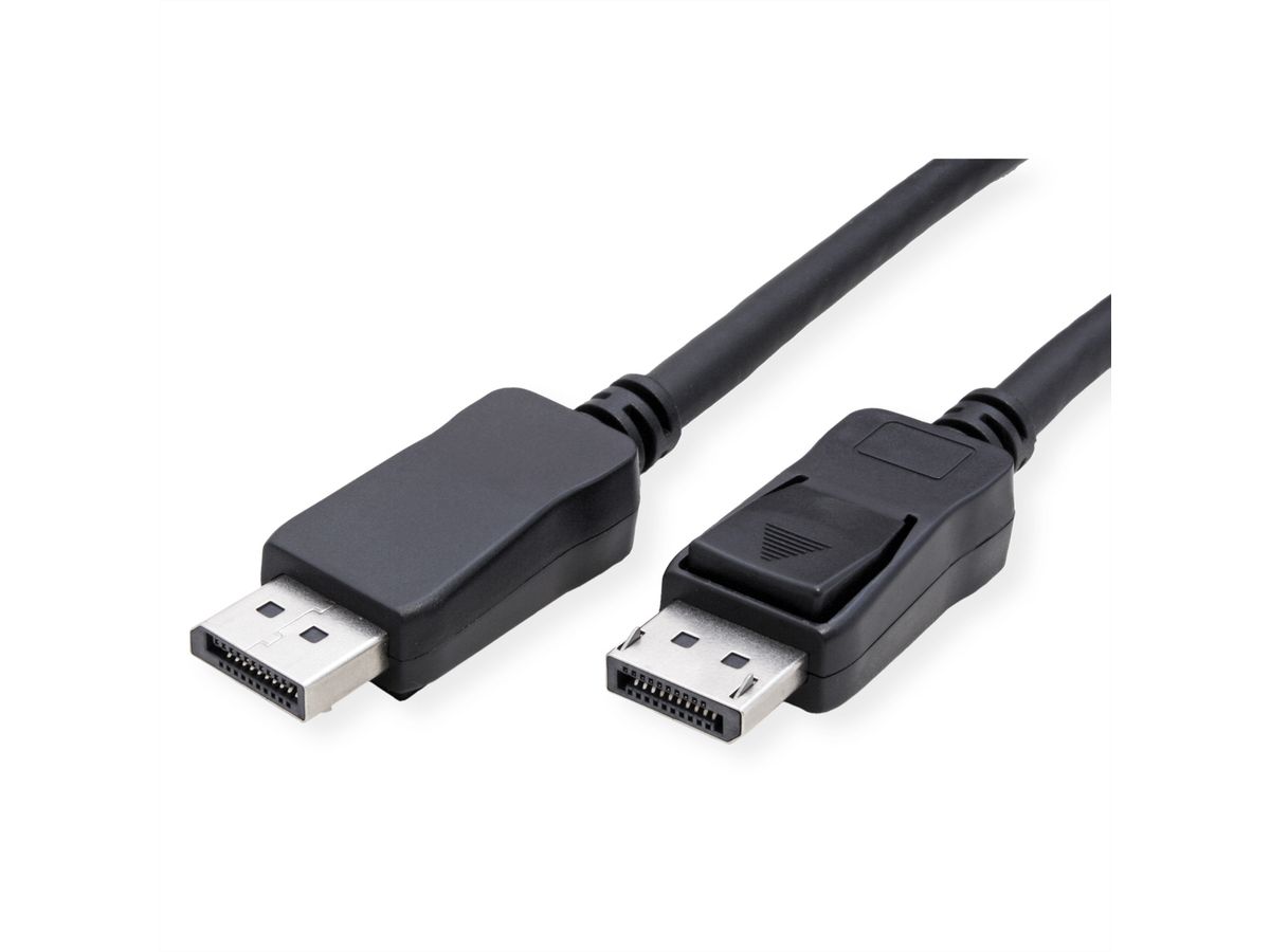 VALUE DisplayPort kabel, DP M/M, zwart, 1,5 m