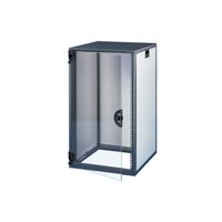 SCHROFF Novastar Cabinet With Glazed Door and Rear Panel, Heavy-Duty, RAL 7021/7035, 1745H 553W 800D, Heavy-Duty