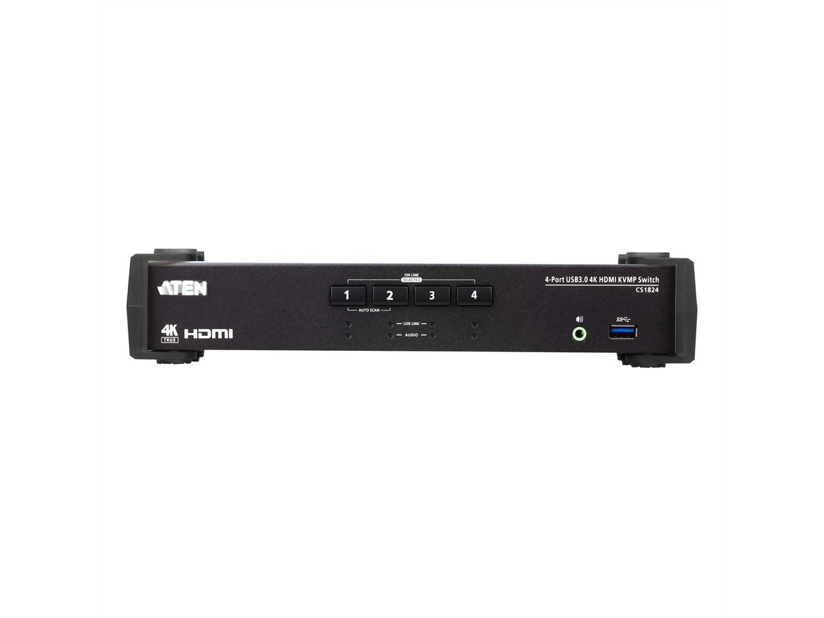 ATEN CS1824 4-poorts USB 3.0 HDMI KVM switch