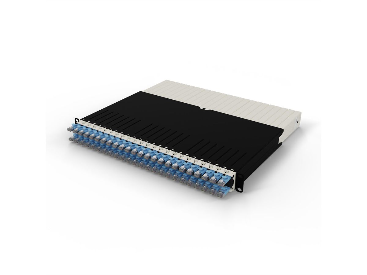 patchbox.one 8RU STP blauw Cat.6a 0,8 m