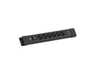 BACHMANN CONNECTUS 6xCEE7/3, 1xSchalter 1xUSB A/C 22W 2,0m CEE7/7 Schwarz